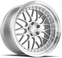 AH02 | Silver w/ Machined Lip | 19x11 | 5x114.3 | +15mm | CB73.1