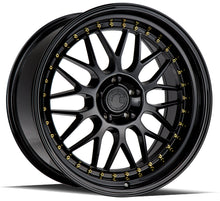 AH02 | Gloss Black ( Gold Rivet) | 19x9.5 | 5x114.3 | +12mm | CB73.1