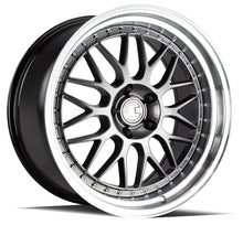 AH02 | Hyper Black w/ Machined Lip | 19x9.5 | 5x114.3 | +12mm | CB73.1