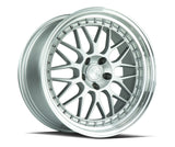 AH02 | Silver w/ Machined Lip | 19x9.5 | 5x114.3 | +12mm | CB73.1