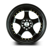 AH03 | Full Golss Black ( Gold Rivet) | 17x9 | 5x100/114.3 | +25mm | CB73.1