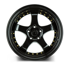 AH03 | Full Golss Black ( Gold Rivet) | 19x9.5 | 5x114.3 | +12mm | CB73.1