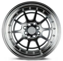 AH04 | Silver Machined Face And Lip | 16x8 | 4x100/114.3 | +15mm | CB73.1