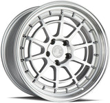 AH04 | Silver Machined Face And Lip | 18x10.5 | 5x114.3 | +25mm | CB73.1