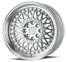 AH05 | Silver Machined Face And Lip | 15x8 | 4x100/114.3 | +20mm | CB73.1