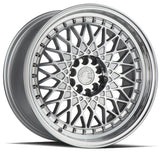 AH05 | Silver Machined Face And Lip | 17x9 | 5x100/114.3 | +25mm | CB73.1