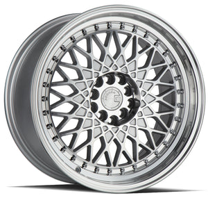 AH05 | Silver Machined Face And Lip | 17x9 | 5x100/114.3 | +25mm | CB73.1