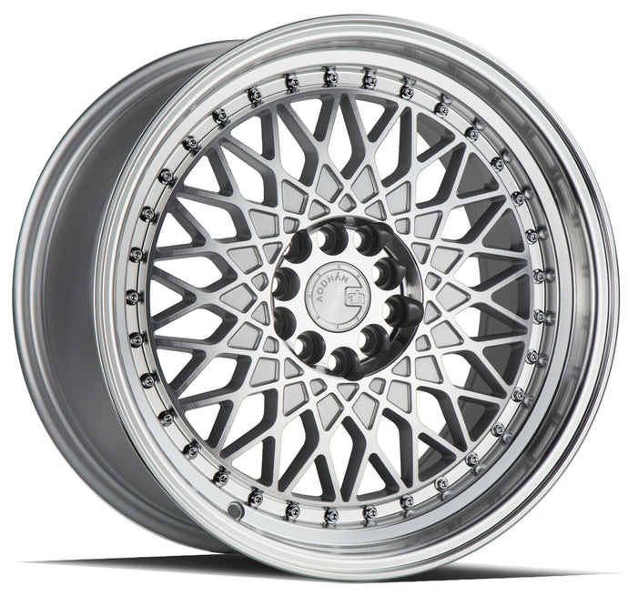 AH05 | Silver Machined Face And Lip | 17x9 | 5x100/114.3 | +25mm | CB73.1