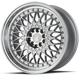 AH05 | Silver Machined Face And Lip | 17x9 | 5x100/114.3 | +25mm | CB73.1