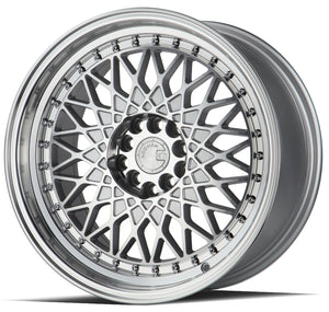 AH05 | Silver Machined Face And Lip | 17x9 | 5x100/114.3 | +25mm | CB73.1