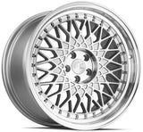 AH05 | Silver Machined Face And Lip | 18x9.5 | 5x100 | +35mm | CB73.1
