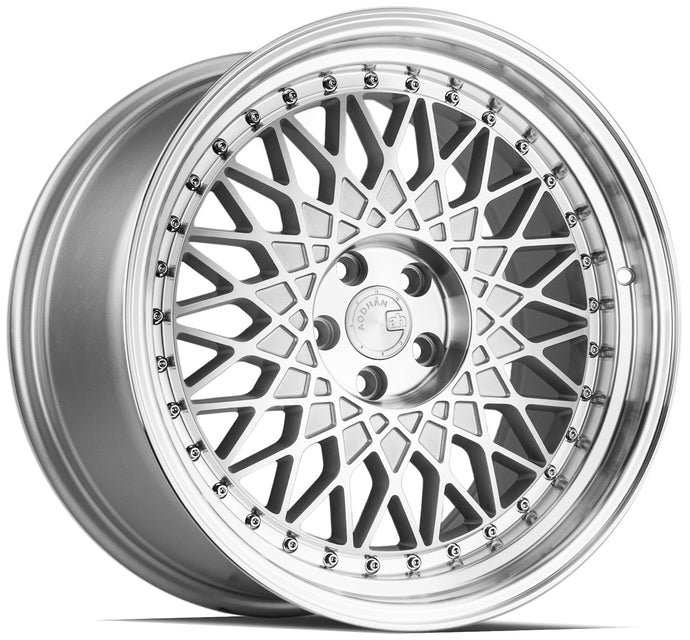 AH05 | Silver Machined Face And Lip | 18x9.5 | 5x114.3 | +35mm | CB73.1