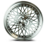 AH05 | Silver Machined Face And Lip | 18x9.5 | 5x100 | +35mm | CB73.1