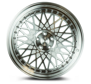 AH05 | Silver Machined Face And Lip | 18x9.5 | 5x114.3 | +35mm | CB73.1