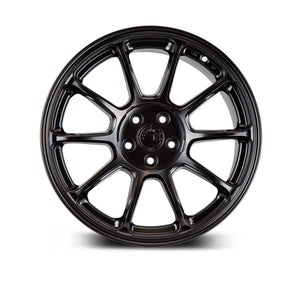 AH06 | Matte Black | 17x9 | 5X100 | +35mm | CB73.1