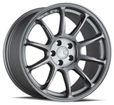 AH06 | Matte Gray | 17x9 | 5X100 | +35mm | CB73.1