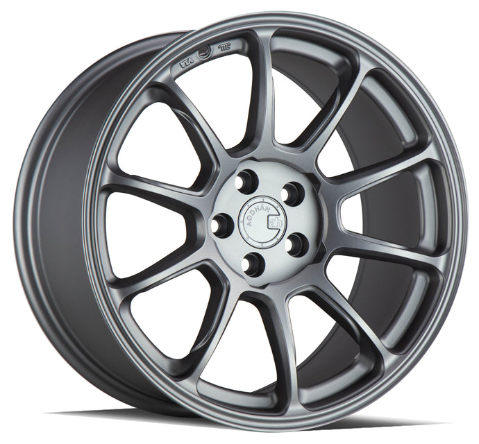 AH06 | Matte Gray | 17x9 | 5X114.3 | +35mm | CB73.1