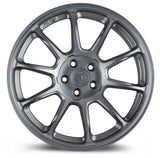 AH06 | Matte Gray | 17x9 | 5X100 | +35mm | CB73.1