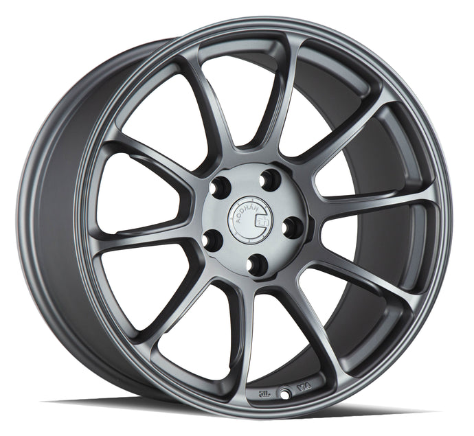 AH06 | Matte Gray | 18x10 | 5X114.3 | +25mm | CB73.1