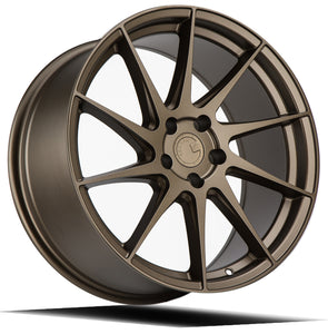 AH09 | Matte Bronze | 18x8.5 (Driver Side) | 5x114.3 | +35mm | CB73.1