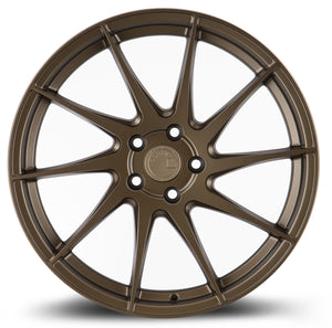 AH09 | Matte Bronze | 18x8.5 (Passenger Side) | 5x100 | +35mm | CB73.1