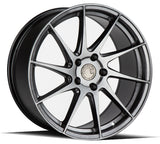 AH09 | Hyper Black | 18x8.5 (Driver Side) | 5x100 | +35mm | CB73.1