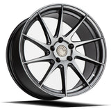 AH09 | Hyper Black | 18x8.5 (Driver Side) | 5x112 | +35mm | CB73.1
