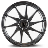 AH09 | Hyper Black | 18x8.5 (Passenger Side) | 5x112 | +35mm | CB73.1