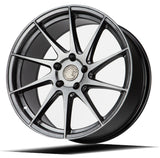 AH09 | Hyper Black | 18x8.5 (Passenger Side) | 5x108 | +35mm | CB73.1