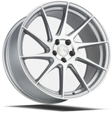 AH09 | Gloss Silver Machined Face | 18x8.5 (Driver Side) | 5x108 | +35mm | CB73.1