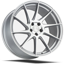 AH09 | Gloss Silver Machined Face | 18x8.5 (Driver Side) | 5x112 | +35mm | CB73.1