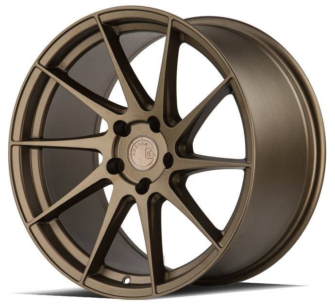 AH09 | Matte Bronze | 18x9.5 (Passenger Side) | 5x114.3 | +35mm | CB73.1