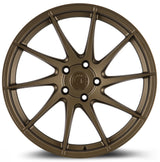 AH09 | Matte Bronze | 18x9.5 (Passenger Side) | 5x114.3 | +35mm | CB73.1