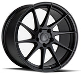 AH09 | Matte Black | 18x8.5 (Driver Side) | 5x100 | +35mm | CB73.1