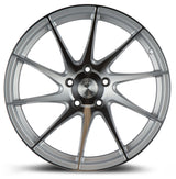 AH09 | Gloss Silver Machined Face | 18x9.5 (Driver Side) | 5x114.3 | +35mm | CB73.1