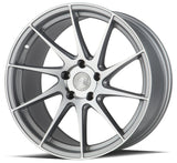 AH09 | Gloss Silver Machined Face | 18x9.5 (Passenger Side) | 5x114.3 | +35mm | CB73.1