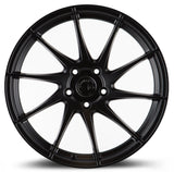 AH09 | Matte Black | 18x8.5 (Passenger Side) | 5x100 | +35mm | CB73.1