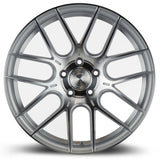 AH-X | Gloss Silver Machined Face | 18x9.5 | 5x114.3 | +35mm | CB73.1