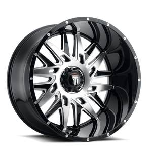 DNA AT184 | 26x14 | BLACK/MACHINED | 8x180 | -76mm