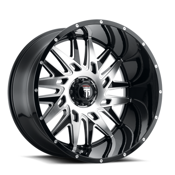 DNA AT184 | 26x14 | BLACK/MACHINED | 8x180 | -76mm