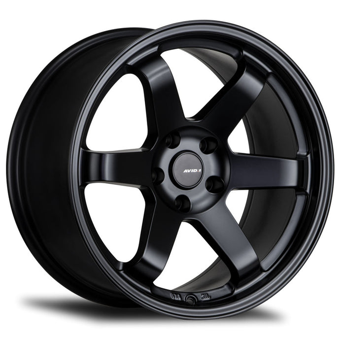 AV-06 | Matte Black | 18x9.5 | +24MM | 5x114.3