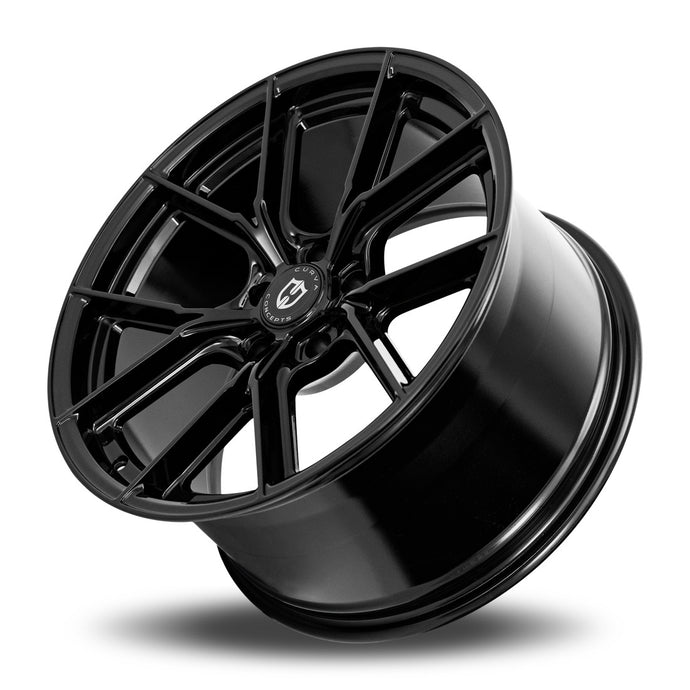 Curva | Gloss Black | 18x9.5 | +35mm | CB73.1