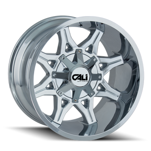 OBNOXIOUS 9107 | CHROME | 8x165.1/8x170 | 22X12 | -44mm