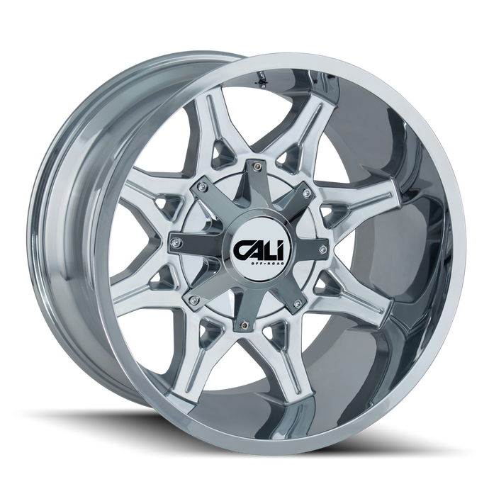 OBNOXIOUS 9107 | CHROME | 8x165.1/8x170 | 22X12 | -44mm