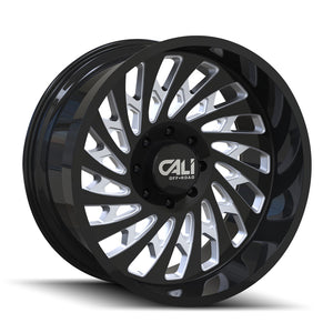 SWITCHBACK 9108 | GLOSS BLACK/MILLED | 6x139.7 | 20X10 | -30mm