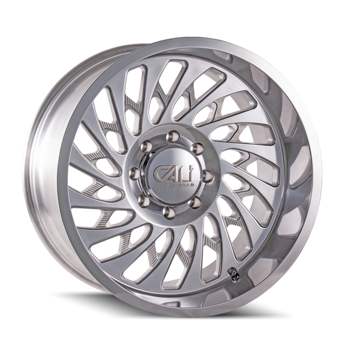 SWITCHBACK 9108 | POLISHED/MILLED SPOKES | 8x165.1 | 22X12 | -51mm