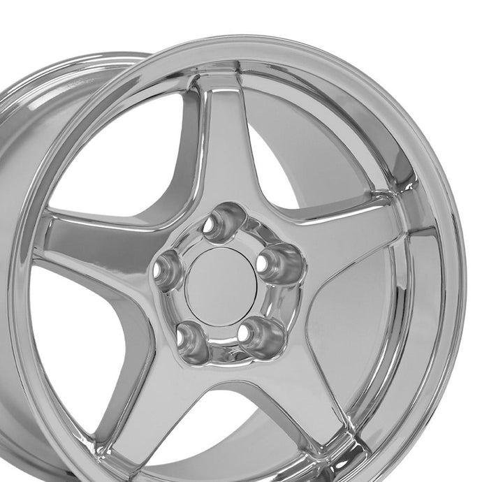 CV01 | Chrome | 17x11 | 5x120.65 | +50mm