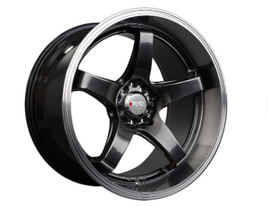 555 | Chromium Black / ML | 18x8.5 | 5x100/5x114.3 | +35mm