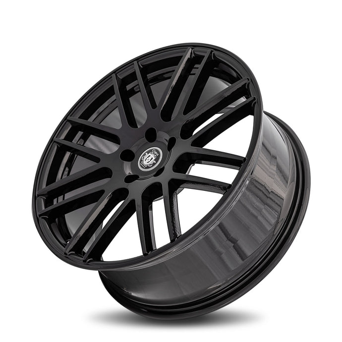 Curva | Gloss Black | 20x8.5 | 5x114.3 | +38mm | CB73.1