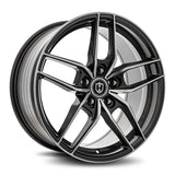 Curva | Gun Metal Machine Face | 18x8.5 | +35mm | CB73.1